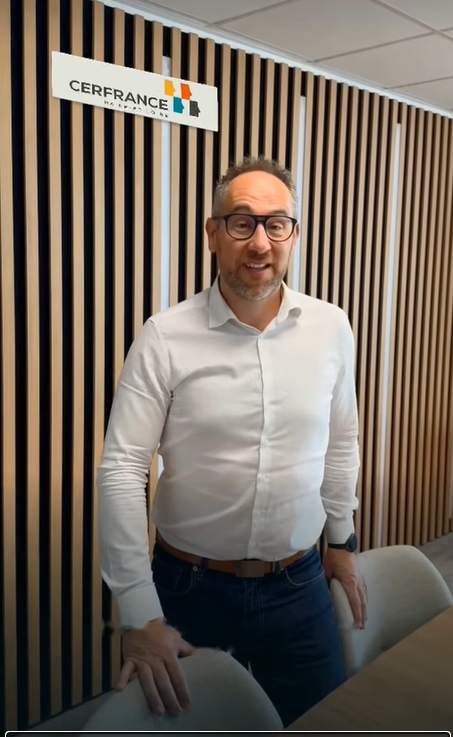 The CEO of CerFrance talking about the deployment
