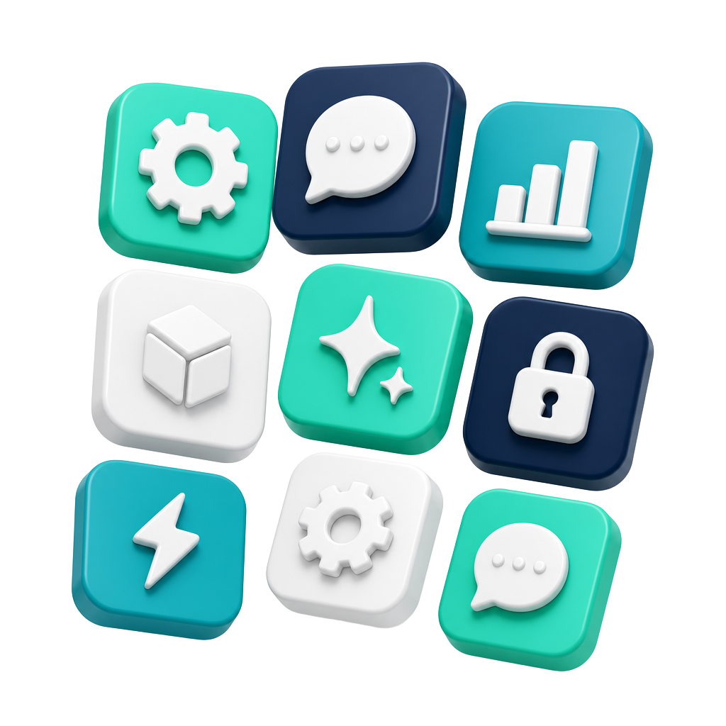 App marketplace illustration